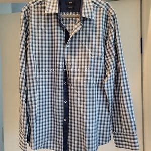 Men's long sleeve button down